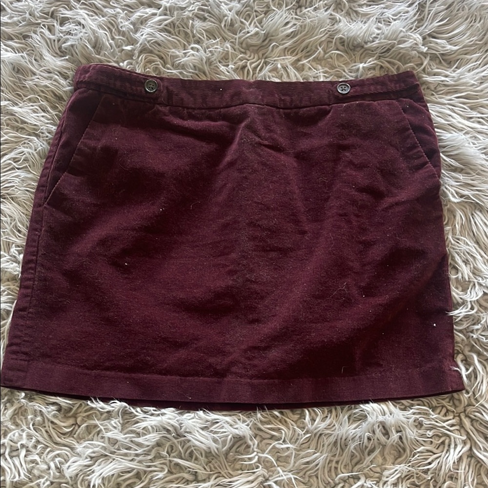 Banana Republic Red Mini Pencil Skirt Casual